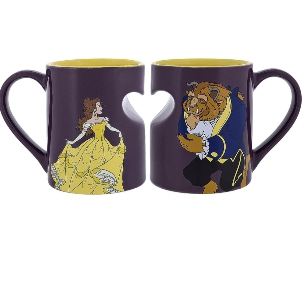 Disney Beauty and the Beast Coffee Mug Set